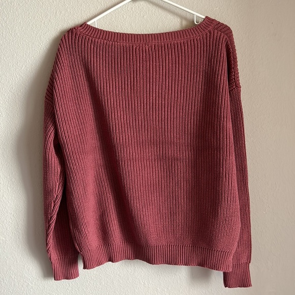 Mauve sweater - Picture 3 of 3